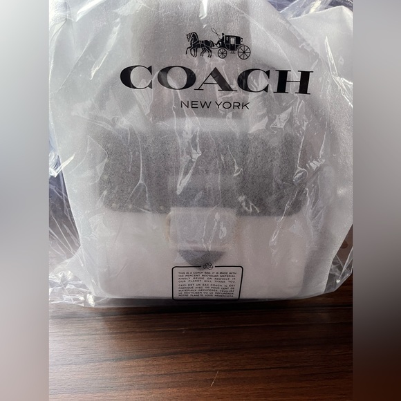 Coach Top Handle Satchel In Colorblock Signature Canvas With Rivets - Picture 8 of 10